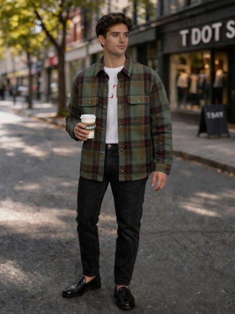 John Elliott Green Jupiter Shirt